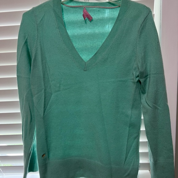 Lilly Pulitzer Sweaters - Lilly Pulitzer cashmere sweater mint green size medium